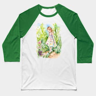 Little Girl Baseball T-Shirt